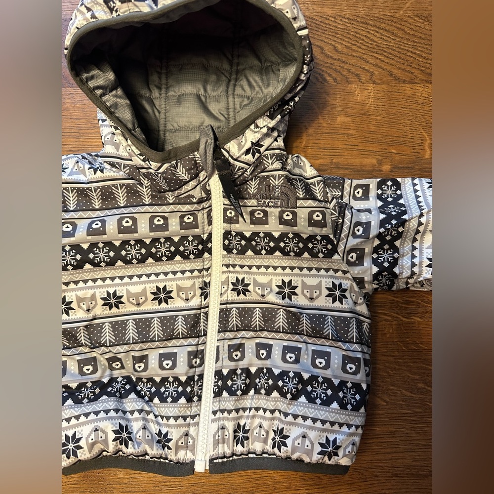 NWOT The North Face Infant Reversible Perrito Jacket - Picture 4 of 4